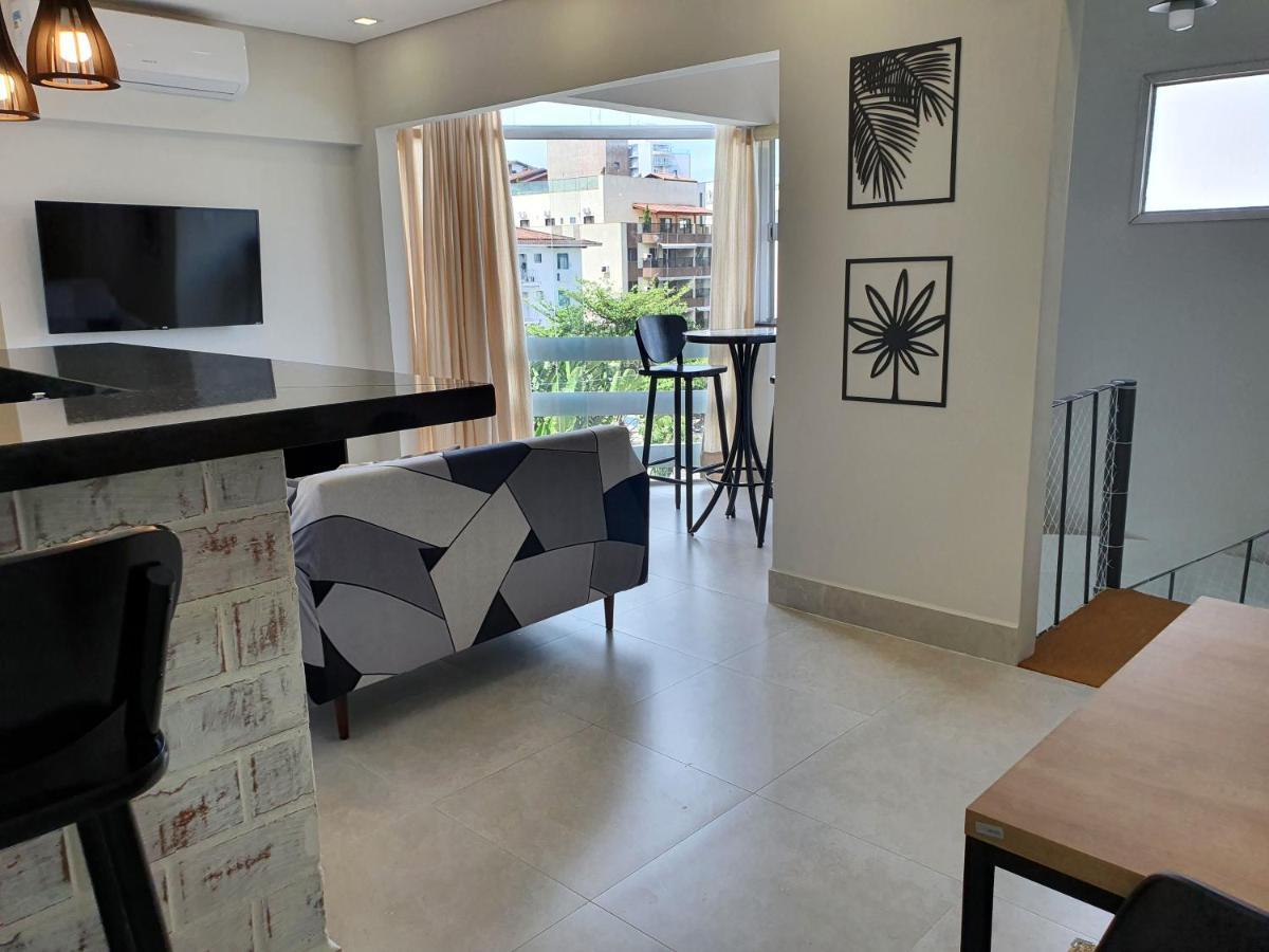 Lindo Duplex Guaruja 2 Quartos A 300 Mts Praia Enseada 외부 사진